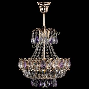  Люстра Ника 1 лампа фиолетовая