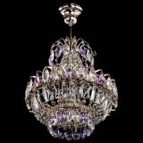 Люстра Ника 1 лампа фиолетовая в Подольске