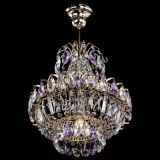 Люстра Ника 1 лампа фиолетовая в Подольске