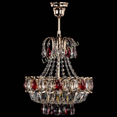 Люстра Ника 1 лампа красная в Подольске Люстра Ника 1 лампа красная в Подольске