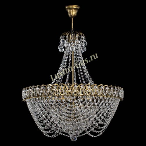 Люстра Ника Лепестки №5 под бронзу в Подольске Гусь Хрустальный