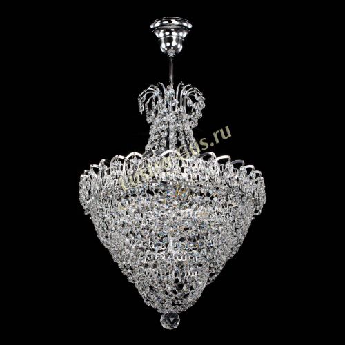 Люстра Ника Лепестки малая - 3 лампы в Подольске Гусь Хрустальный