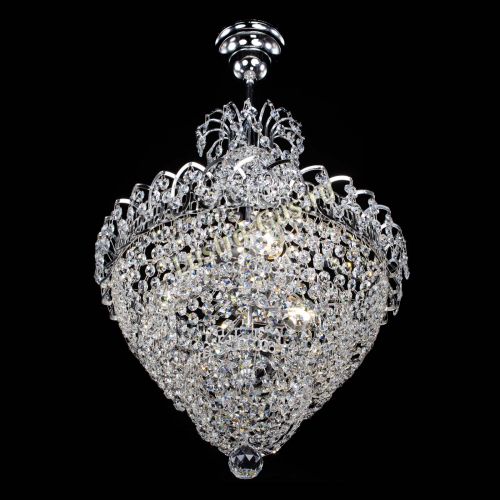 Люстра Ника Лепестки малая - 3 лампы в Подольске Гусь Хрустальный