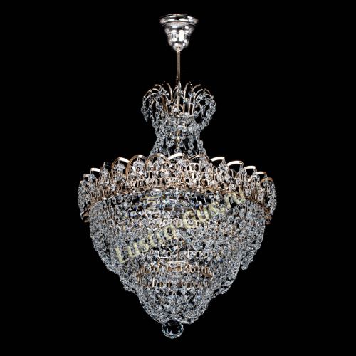 Люстра Ника Лепестки малая - 3 лампы в Подольске Гусь Хрустальный