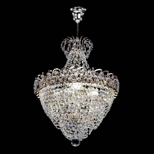 Люстра Ника Лепестки малая - 3 лампы в Подольске Гусь Хрустальный