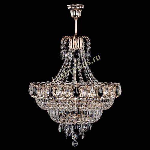 Люстра Ника подвесная Черная в Подольске Гусь Хрустальный