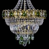 Люстра Ника подвесная Зеленая под бронзу в Подольске