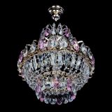 Люстра Ника 1 лампа розовая в Подольске