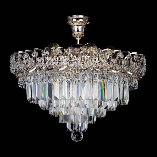 Люстра Октава Элегант с подвесом в Подольске Гусь Хрустальный