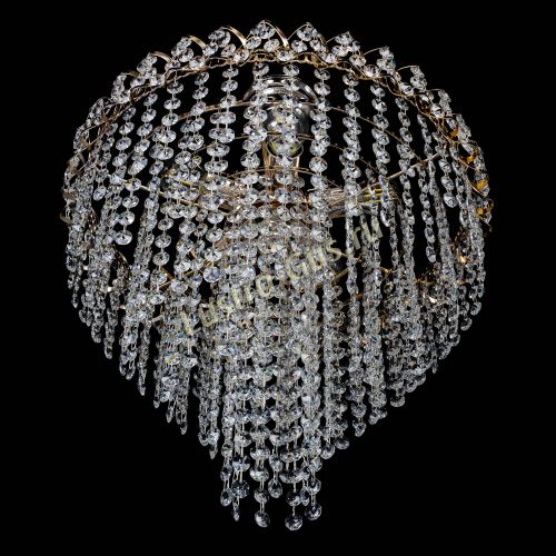 Люстра Октава конус с подвесом в Подольске Гусь Хрустальный