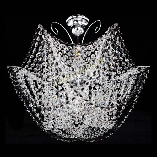 Люстра Орхидея №3 черная в Подольске Гусь Хрустальный