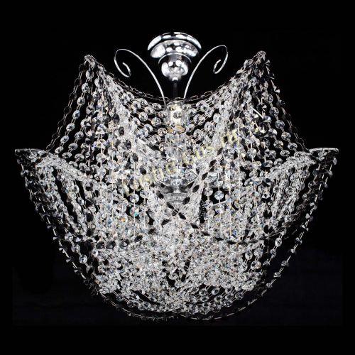 Люстра Орхидея №3 черная в Подольске Гусь Хрустальный