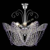 Люстра Орхидея №3 фиолетовая в Подольске