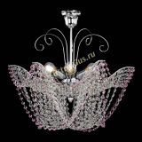 Люстра Орхидея №3 розовая в Подольске