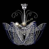 Люстра Орхидея №3 синяя в Подольске