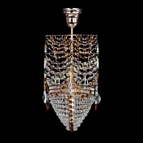 Люстра Парусник №1 чайный в Подольске Гусь Хрустальный