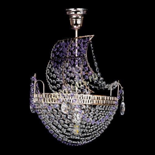 Люстра Парусник №1 фиолетовый в Подольске Люстра Парусник №1 фиолетовый в Подольске