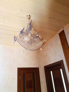 Люстра Парусник №1 синий в Подольске отзыв и фото покупателя