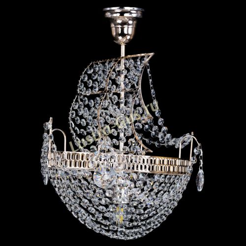 Люстра Парусник №1 в Подольске Гусь Хрустальный