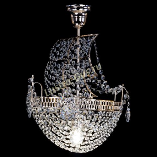 Люстра Парусник №1 в Подольске Гусь Хрустальный