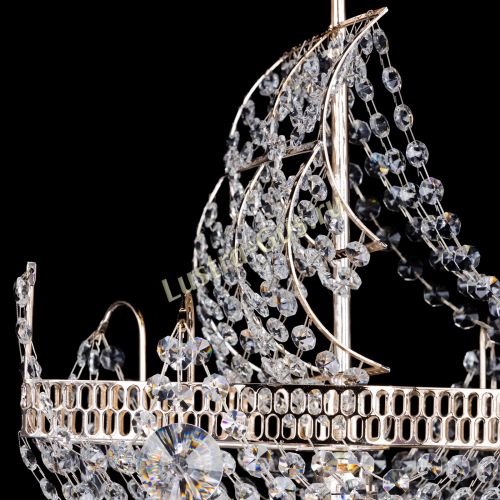 Люстра Парусник №1 в Подольске Гусь Хрустальный