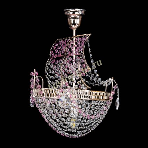 Люстра Парусник №1 розовый в Подольске Люстра Парусник №1 розовый в Подольске