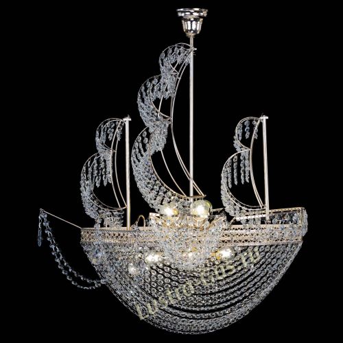 Люстра Парусник №8 Венеция в Подольске Гусь Хрустальный