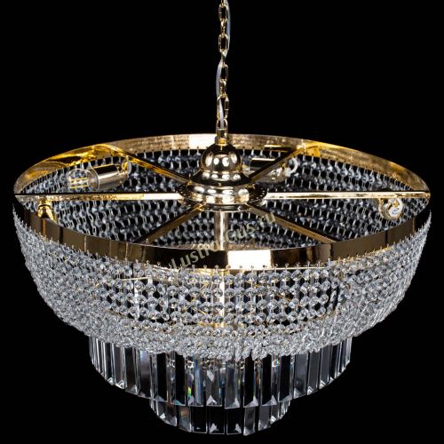 Люстра Сигма №6 с подвесом в Подольске Гусь Хрустальный