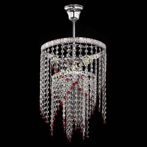 Люстра Токката Капель №3 красная в Подольске Гусь Хрустальный