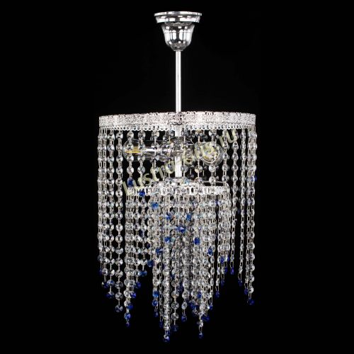 Люстра Токката Капель №3 синяя в Подольске Люстра Токката Капель №3 синяя в Подольске