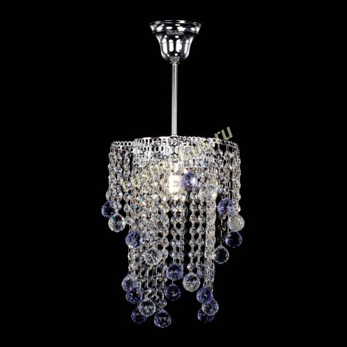 Люстра Вектор №4 фиолетовая в Подольске Гусь Хрустальный