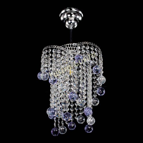 Люстра Вектор №4 фиолетовая в Подольске Гусь Хрустальный