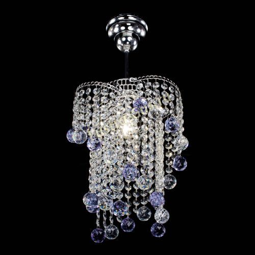 Люстра Вектор №4 фиолетовая в Подольске Гусь Хрустальный