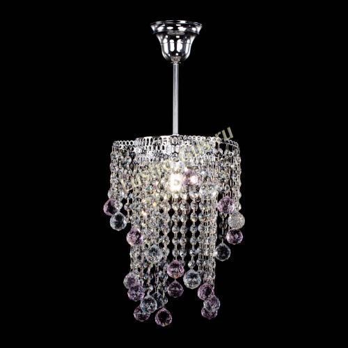 Люстра Вектор №4 розовая в Подольске Гусь Хрустальный