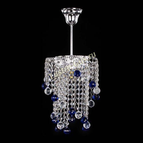 Люстра Вектор №4 синяя в Подольске Гусь Хрустальный