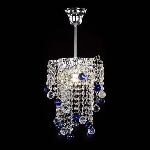 Люстра Вектор №4 синяя в Подольске Гусь Хрустальный