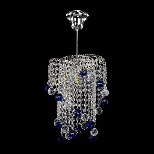 Люстра Вектор №4 синяя в Подольске Гусь Хрустальный