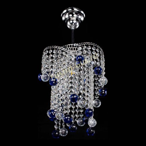 Люстра Вектор №4 синяя в Подольске Гусь Хрустальный