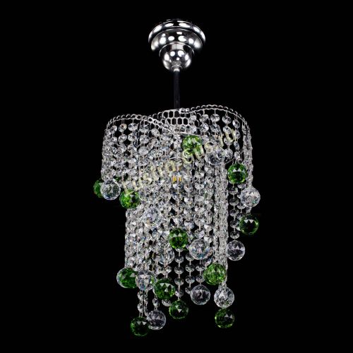 Люстра Вектор №4 зеленая в Подольске Гусь Хрустальный