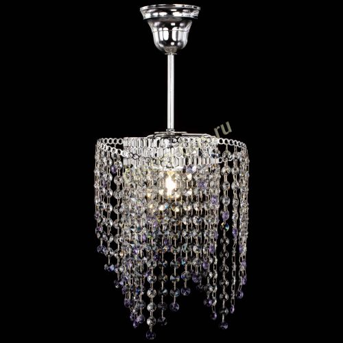 Люстра Вектор №5 фиолетовая в Подольске Гусь Хрустальный