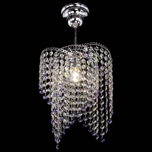 Люстра Вектор №5 фиолетовая в Подольске Гусь Хрустальный