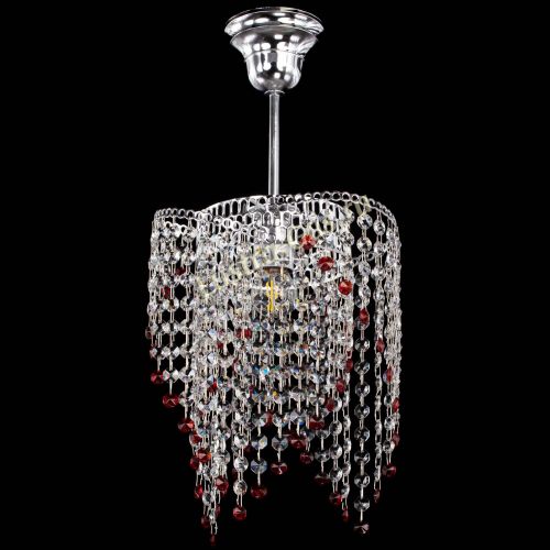 Люстра Вектор №5 красная в Подольске Гусь Хрустальный