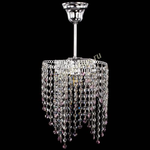 Люстра Вектор №5 розовая в Подольске Гусь Хрустальный