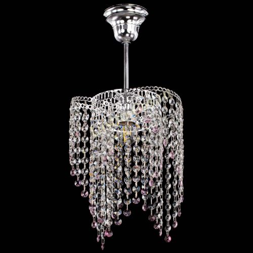 Люстра Вектор №5 розовая в Подольске Гусь Хрустальный