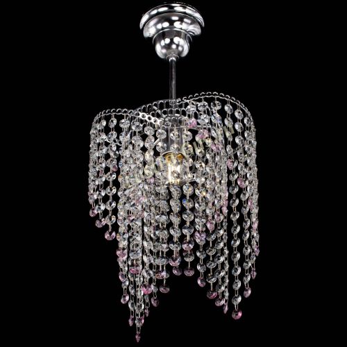 Люстра Вектор №5 розовая в Подольске Гусь Хрустальный