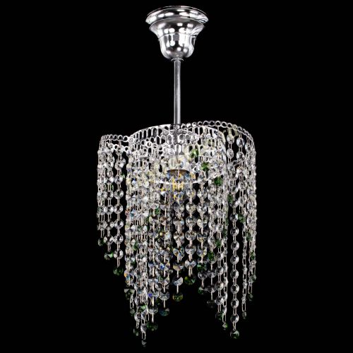 Люстра Вектор №5 зеленая в Подольске Гусь Хрустальный