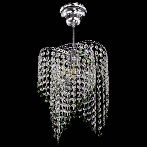 Люстра Вектор №5 зеленая в Подольске Гусь Хрустальный