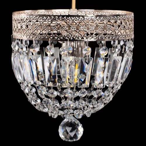 Люстра Венеция №1 купол на тросе в Подольске Гусь Хрустальный