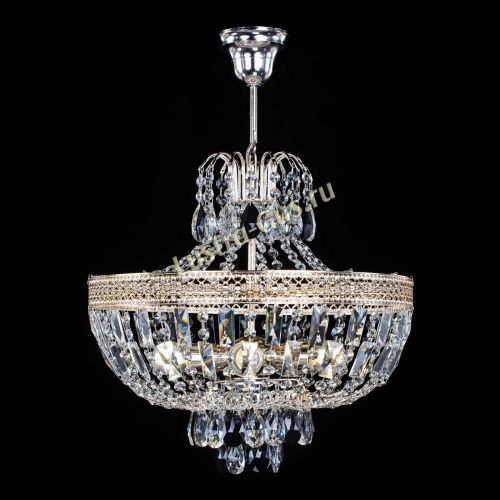 Люстра Венеция Астра №5 черная в Подольске Гусь Хрустальный