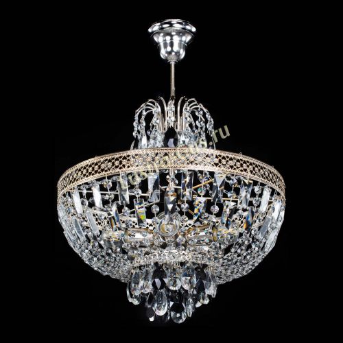 Люстра Венеция Астра №5 черная в Подольске Гусь Хрустальный